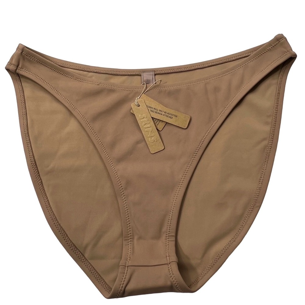SKIMS Shaping Swim Dipped Bikini Bottom Sienna Womens XL